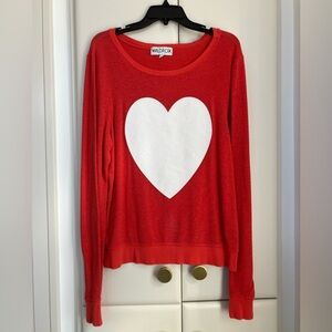 Wildfox Vibrant Red sweater